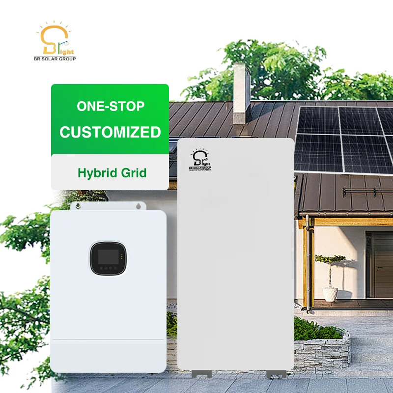SOLAR Durable 5kW Hybrid Solar System 10kWh MPPT Smart BMS Lithium Ion Solar Storage with Pure Sine Wave Inverter for Home