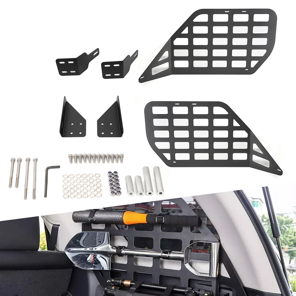 

Car Modular Storage Panel System Rear Cargo Rack Trunk Shelf Interior Luggage Storage Carrier For 4Runner 2010-2020