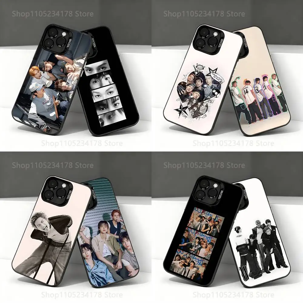 

K-Kpop C-CORTIS GO Black Phone Case Compatible with iPhone 17 16 15 14 13 12 11, Pro, Max, Plus, E, Air, Mini