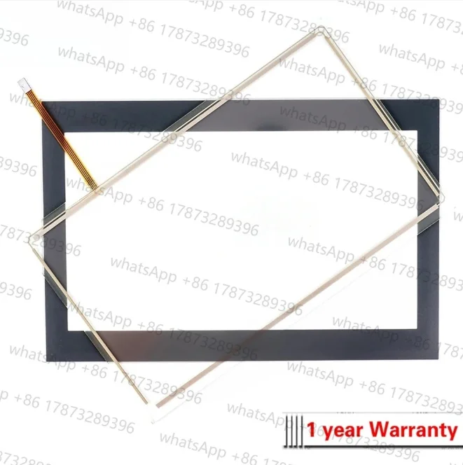 Für Delta DOP-110WS Touchscreen Glas Panel Digitizer für Delta DOP-110WS Touchscreen mit Front Overlay Schutz Film