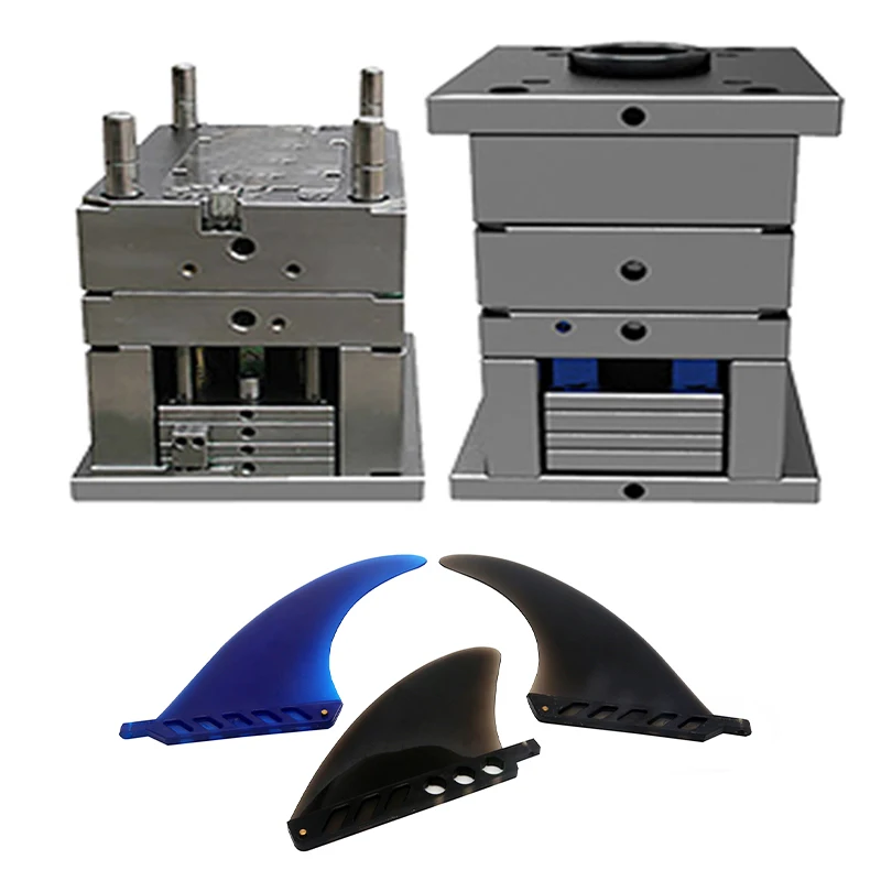 Double/Single/Center Tab Surf Board Fin  Plastic Mould for Inflatable Surf Board