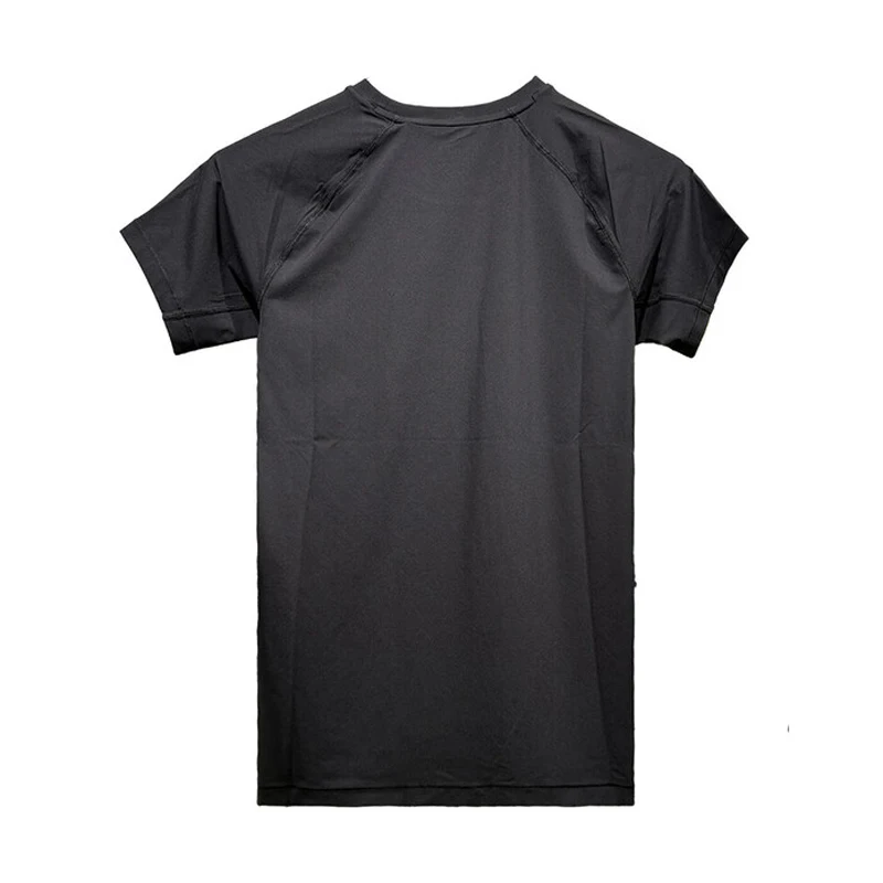 Li-Ning Mannen Training Strakke Tops 79% Polyamide 21% Elastaan Strakke Pasvorm Ademende Voering Sport Fitness T-shirts AUDV039