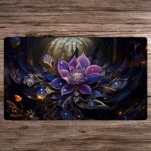 Gioiello Lotus Commander Masters 24 "x 14" Playmat Tappetino da gioco da tavolo Accessori per giocatori Gaming Pc Mouse Pad Scrivania Gaming Pad Tappeto