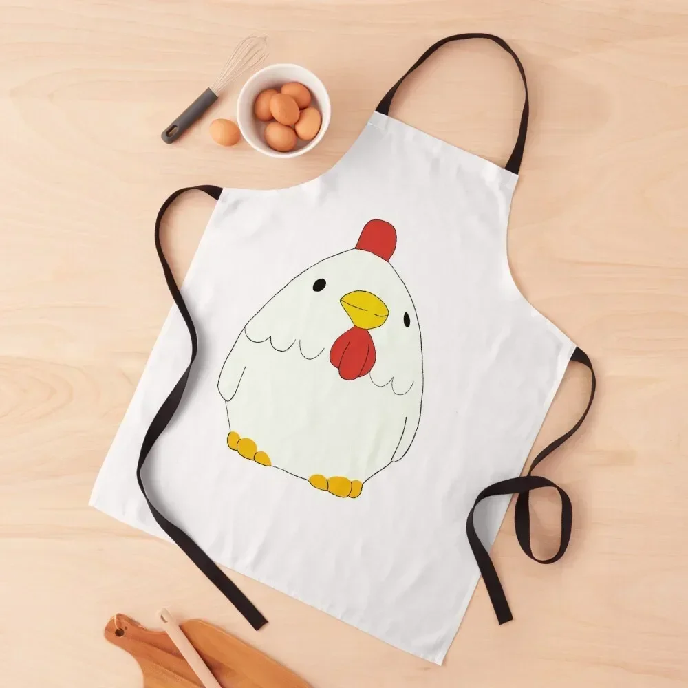 

chicken Apron for kitchen useful household woman Costume Waiter Funny Apron