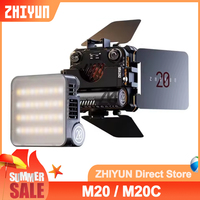 ZHIYUN FIVERAY M20 M20C 20W Powerful Pocket Video Light Photography Lighting Fill Light for Outdoor Studio Vlog Live Camera