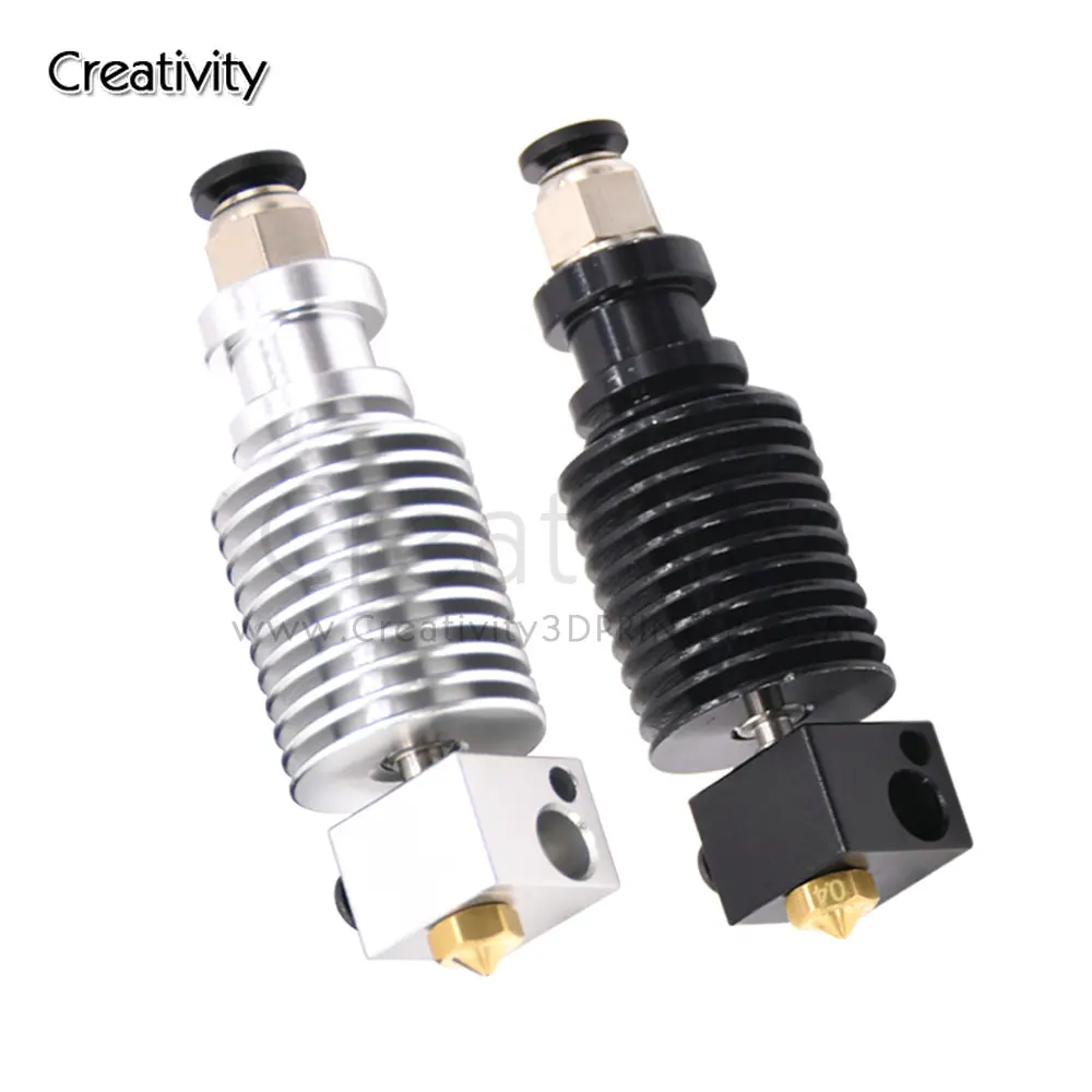 Sáng Tạo 3D Máy In Phần E3D V6 Hotend Bộ Nhiệt Độ Cao Phiên Bản 320 Độ J-Đầu Máy Đùn 12/24V 0.4/1.75Mm Nóng Cấp