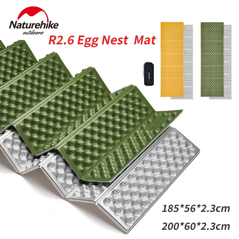 

Naturehike Troues R2.6 Egg Nest Folding Moisture-Proof Mat for Outdoor Camping Hiking Travel Thickened Sleeping Pad Seat Mat