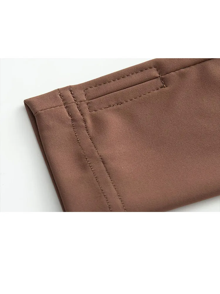 HH نساء موضة ثلاثي الأبعاد ملابس داخلية بذلة رياضية 2-ألوان أنثى أنيقة سستة بأكمام طويلة لباس ضيق غير رسمي بذلة