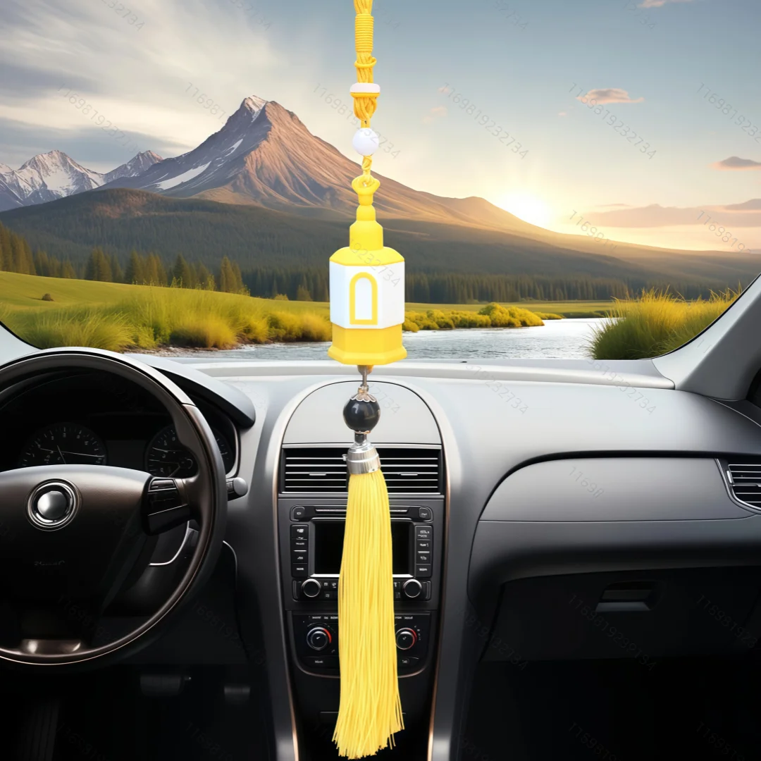 Islam Car Rear Mirror Hangers Ramadan Eid Muslim Car Décor Hanging Charm Decor Interior Accessories - view 2