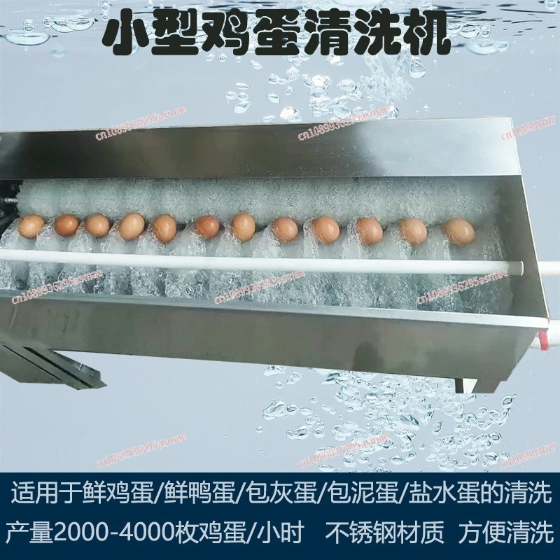 Commercial Mini Electric Egg Washer & Beater - High Cost-Effective Egg Cleaning Gadget