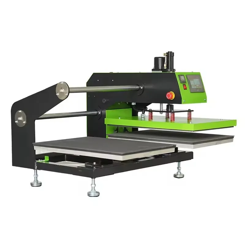 

Automatic Double Working Tables Sublimation Heat Press Machine Heat Press 16x20 With DTF Logo Ready To Press Heat Transfer