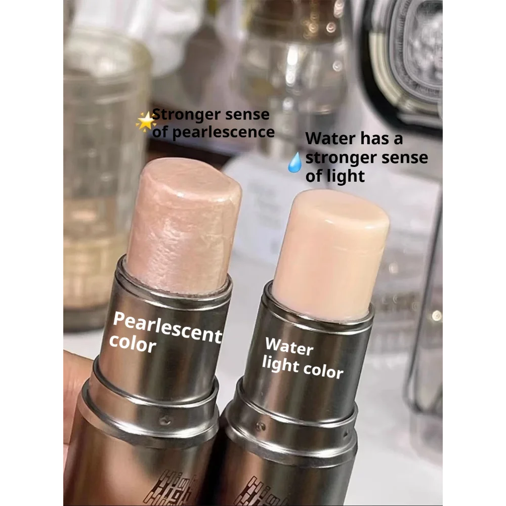 High Gloss Stick Highlighter Blush Water Light Shimmer Waterproof Face Contour Illuminator Brighten Contouring Rouge image 5