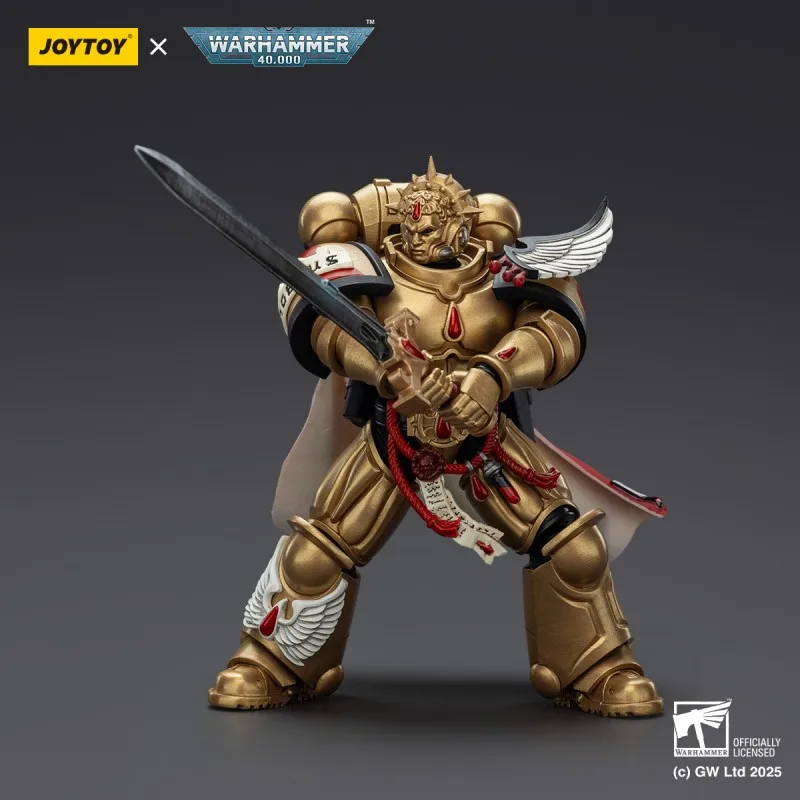 【New product】JOYTOY Warhammer 40K Blood Angels Captain with Heavy Bolt Pistol & Power Sword 1/18 soldier figurine Pre-sale