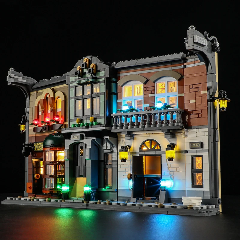 Kit de luz LED DIY para LEGO 10351 Book Nook (apenas luz LED, sem modelo de blocos)