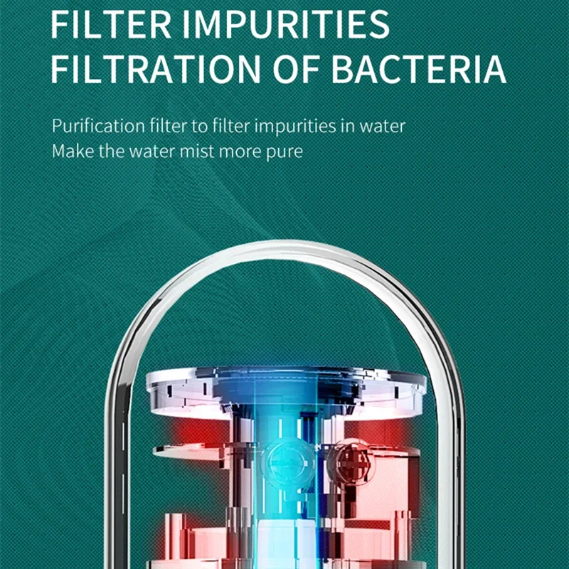 Car Humidifier Wireless Charging Marquee Car Air Purifier Colorful Cup Large Fog Spray To Remove Odors Car Accessories