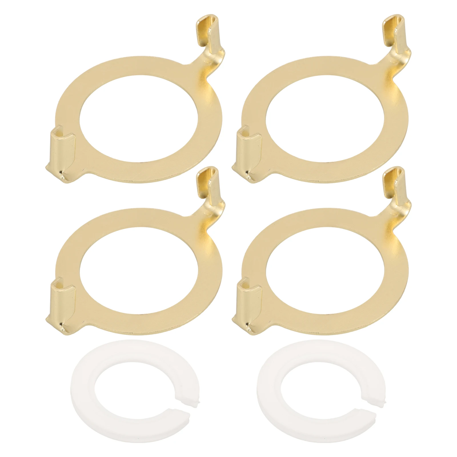 

2 set 2 Sets Metal Lamp Shade Reducer Converter For Light Fixtures Lampshade Accessories Adapter Fitting Lamp Shape Ring Washer