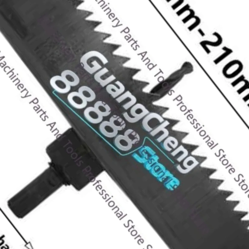 150-210mm HSS Bi-Metal Wood Hole Saws Bit Black For Plastic Iron Sheet Metal Gypsum Board Cutter Drill Bit