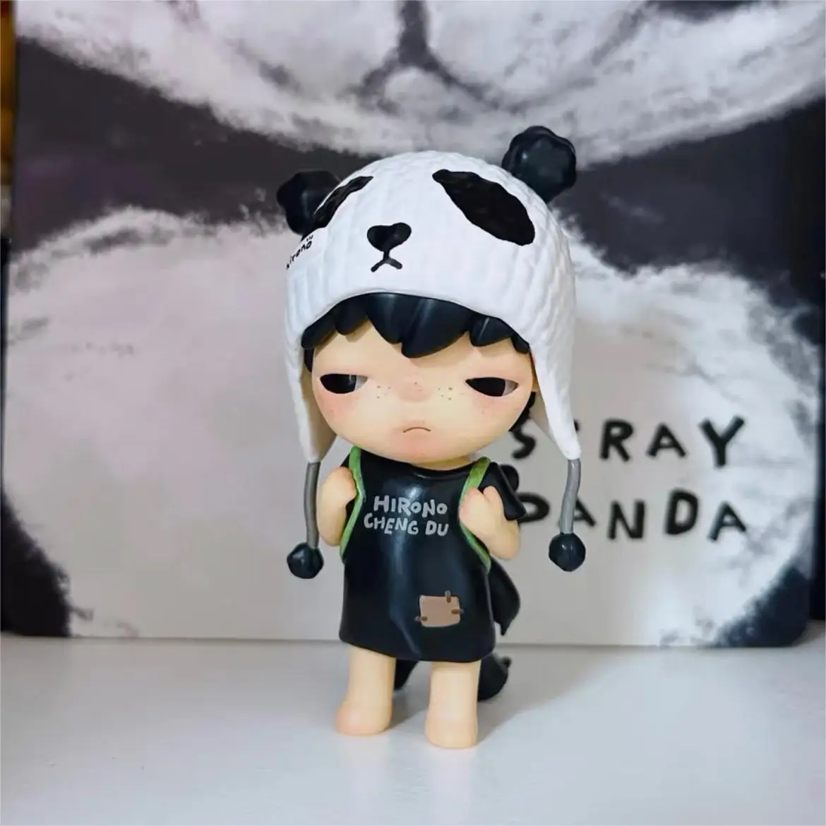 Original Hirono Shang Hai Limited Action Figures Simper Panda Elephant Model Designer Toys Cute Doll Creative Gift Ornament