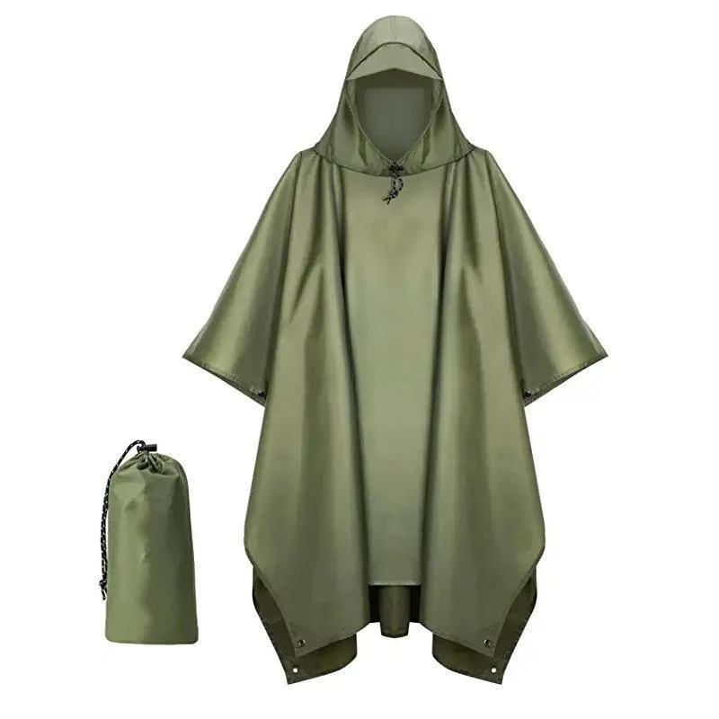 

Multi Functional Cloak Raincoat Waterproof 3-in-1 Raincoat Hiking Outdoor Easy to Carry Unisex Raincoat New Cloak Raincoat
