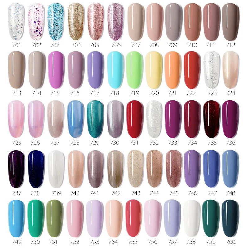 TPO/HEMA FREE VENALISA VIP Kit Nagelgelpoliermittel Markenkoffer Gel Kit Perfektes Pigment Professionelles Nail Art Langlebiges Gel – Detail 15