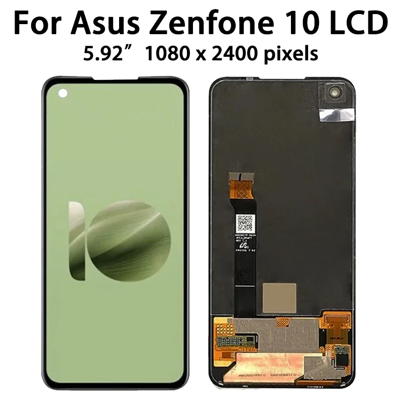 5.92“ AMOLED New For Asus Zenfone 10 10Z AI2302 lcd Display Touch Screen Digitizer Assembly For Zenfone10 10z Display