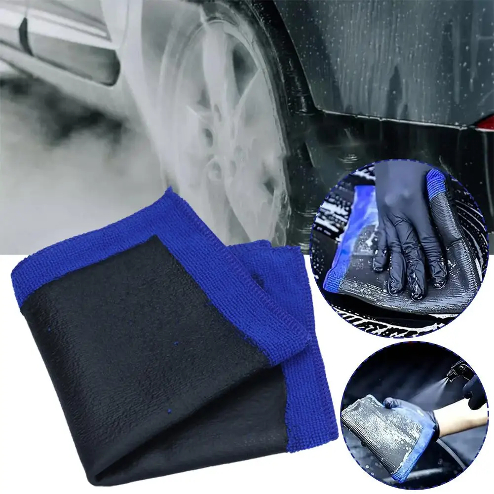 Car Cleaning Towel Magic Clay Cloth Auto Detailing Clay Bar Towel Claying Towel Car Wash Mitt Clay Bar For Car Care Washing C6N9