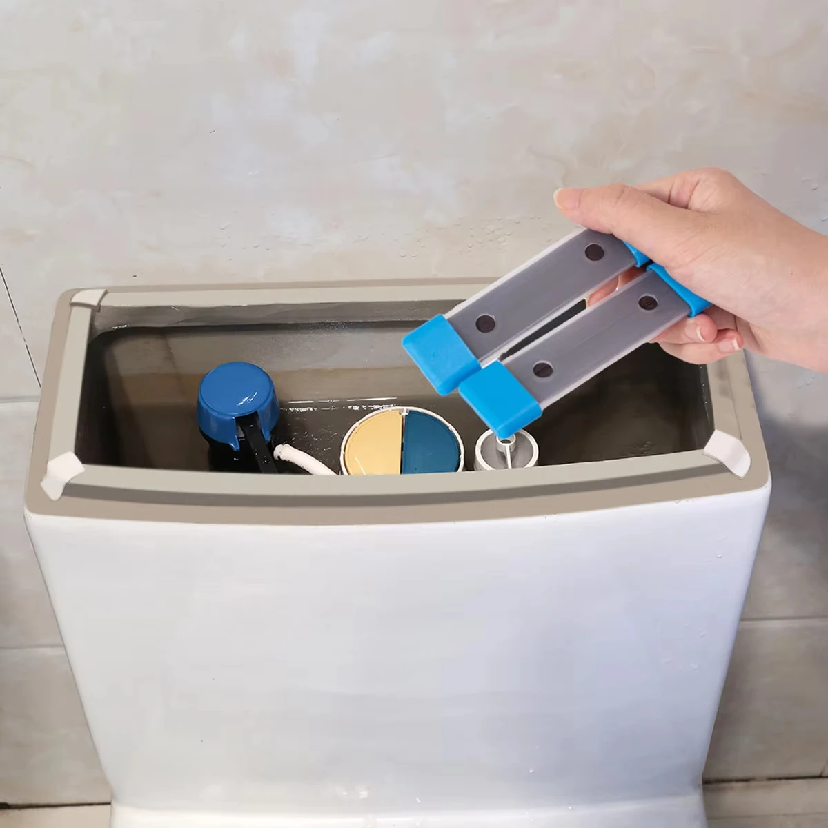 Toilet Cleaning Rod Magnetic Remove Rust Bar No Need to Replace the Durable Stain-Free Service Life Long Cleaning Products