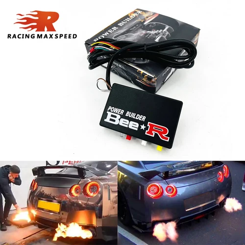 Imagen 1 del producto Limitador Rev tipo B, lanzador de llama de escape de carreras, limitador de encendido de rpm, Control de lanzamiento, controlador de fuego, accesorios para coche