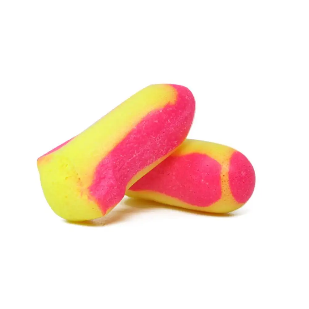 100 Pairs Of Soundproof Earplugs Anti-Noise Sponge Protective Earplugs Work Study Sleep Earplugs
