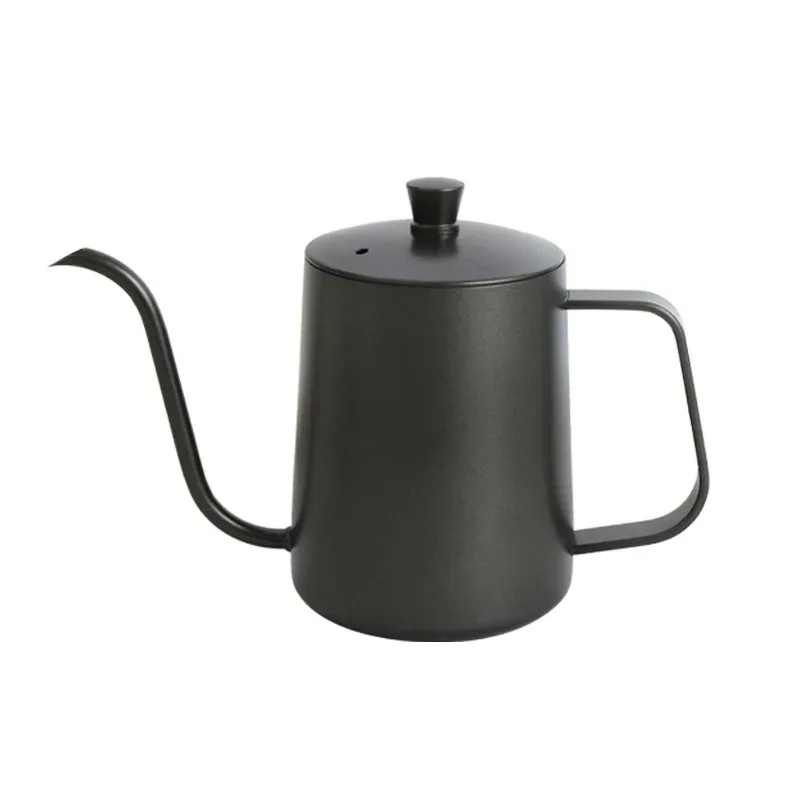 

Customizable 350ml Drip Kettle Coffee Tea Pot With Thermometer Non-stick Coating Food Grade Stainless Steel Thin Mouth Gooseneck