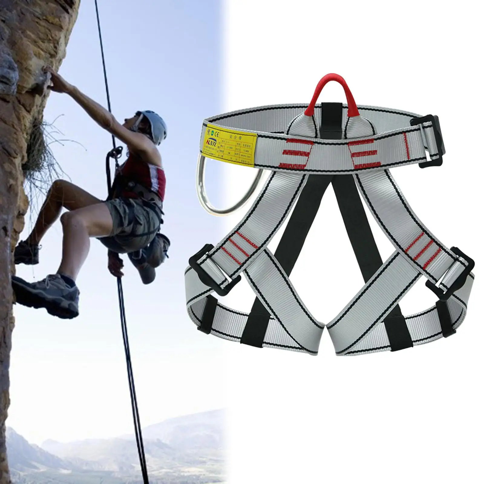 Climbing Harness Mountaineering Rock Climbing Rappelling Harness