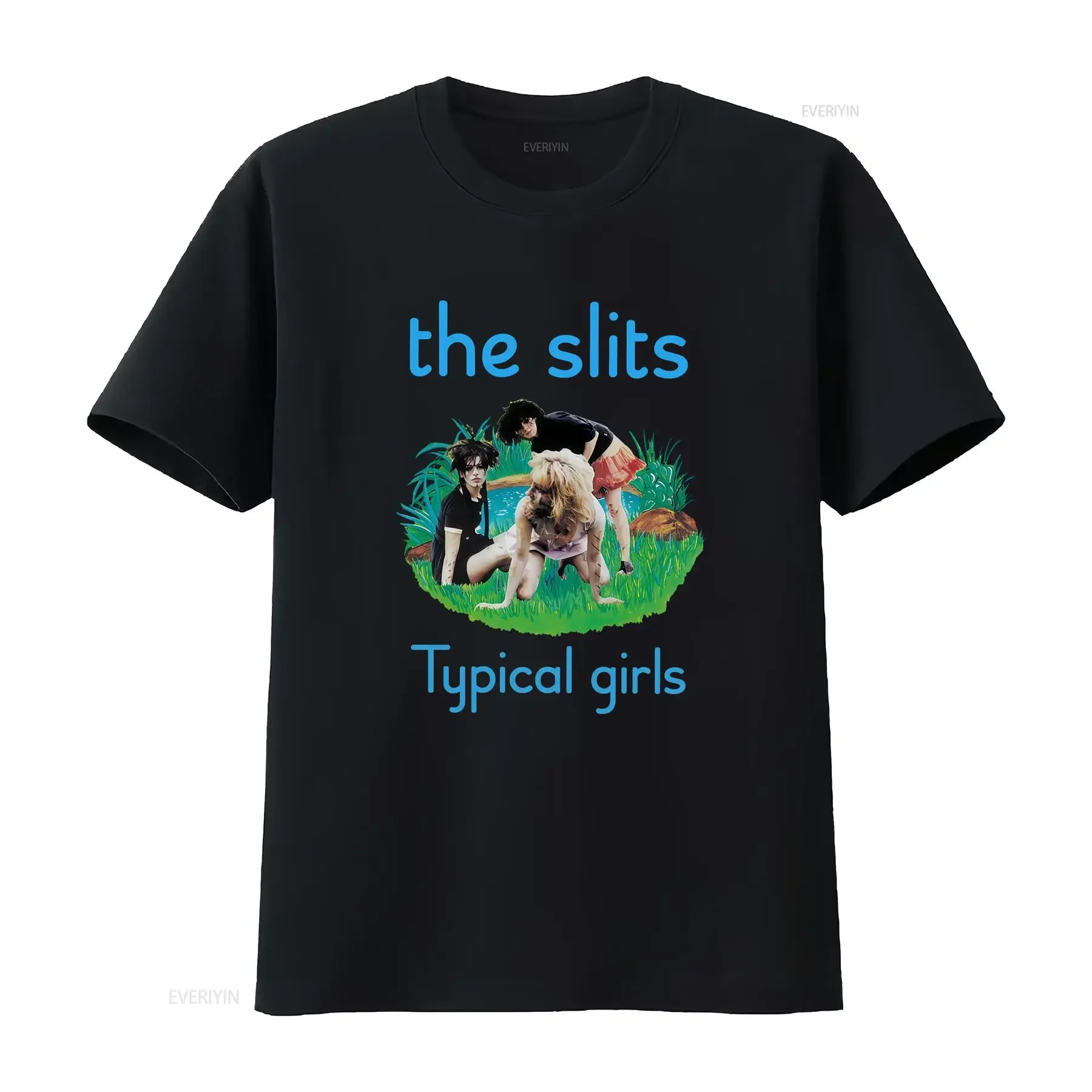 The Slits Typical Girls Post Punk Retro Cool T Shirt S 5XL vintage Washed Top For Everyday Wear Unisex Stylish designer clothes