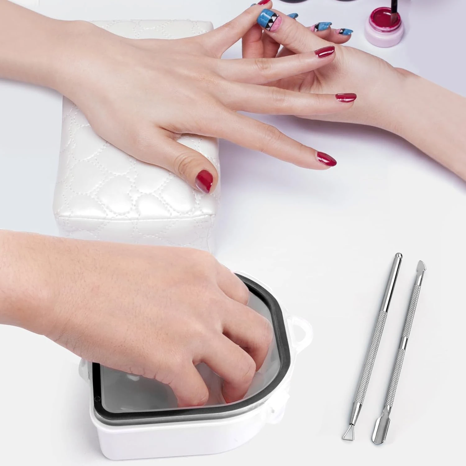 

Deluxe Complete Nail Care Kit for Salon-Quality Results. Nourishing and Softening Cuticle Treatment for Healthy and Beautiful Na