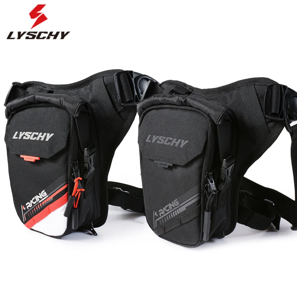 

New Unisex Motorcycle Cycling Leg Bag Large Capacity Motocross Waist Bag Waterproof Wear-resistant Moto Shoulder Bag Reflective