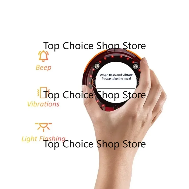 Restaurant Attendant Buzzer Client Server Wireless Guest Buzzer Service Coaster Pager Queuing System