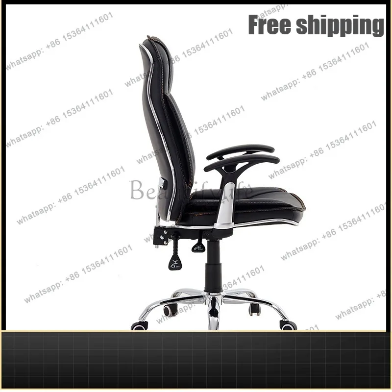 LSGaming Mobile Office Chairs Ergonomic Living Room Lounge Clerk Office Chairs Meeting Work Rotate Furniture Cadeira Lsdny
