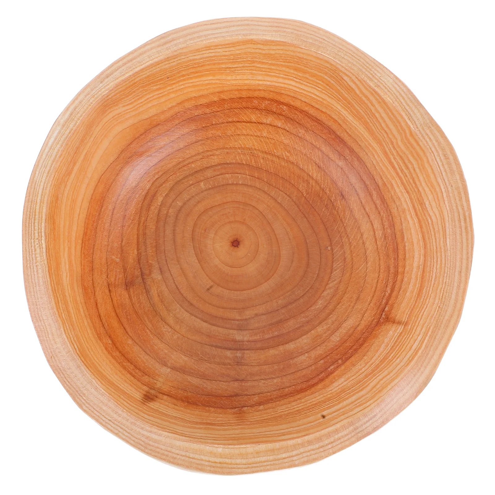 

Irregular Wooden Fruit Plate Vintage Rustic Serving Tray for Home Kitchen Decorative Snack Display Unique Design Coffee Table