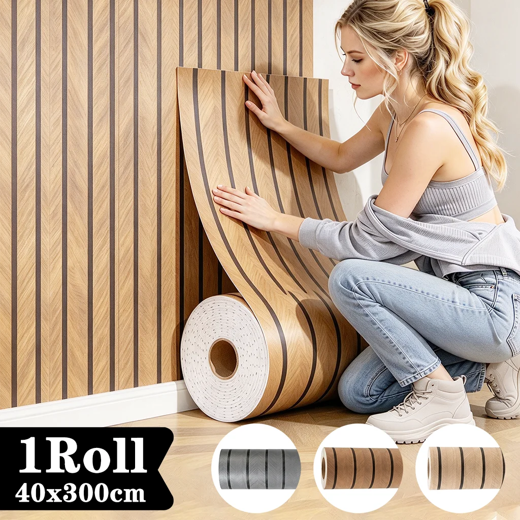 1Roll Brown Grid Peel and Stick Wallpaper Faux Plaid Pattern Self Adhesive Wall Covering for Walls Ceilings Home DIY Room Decor
