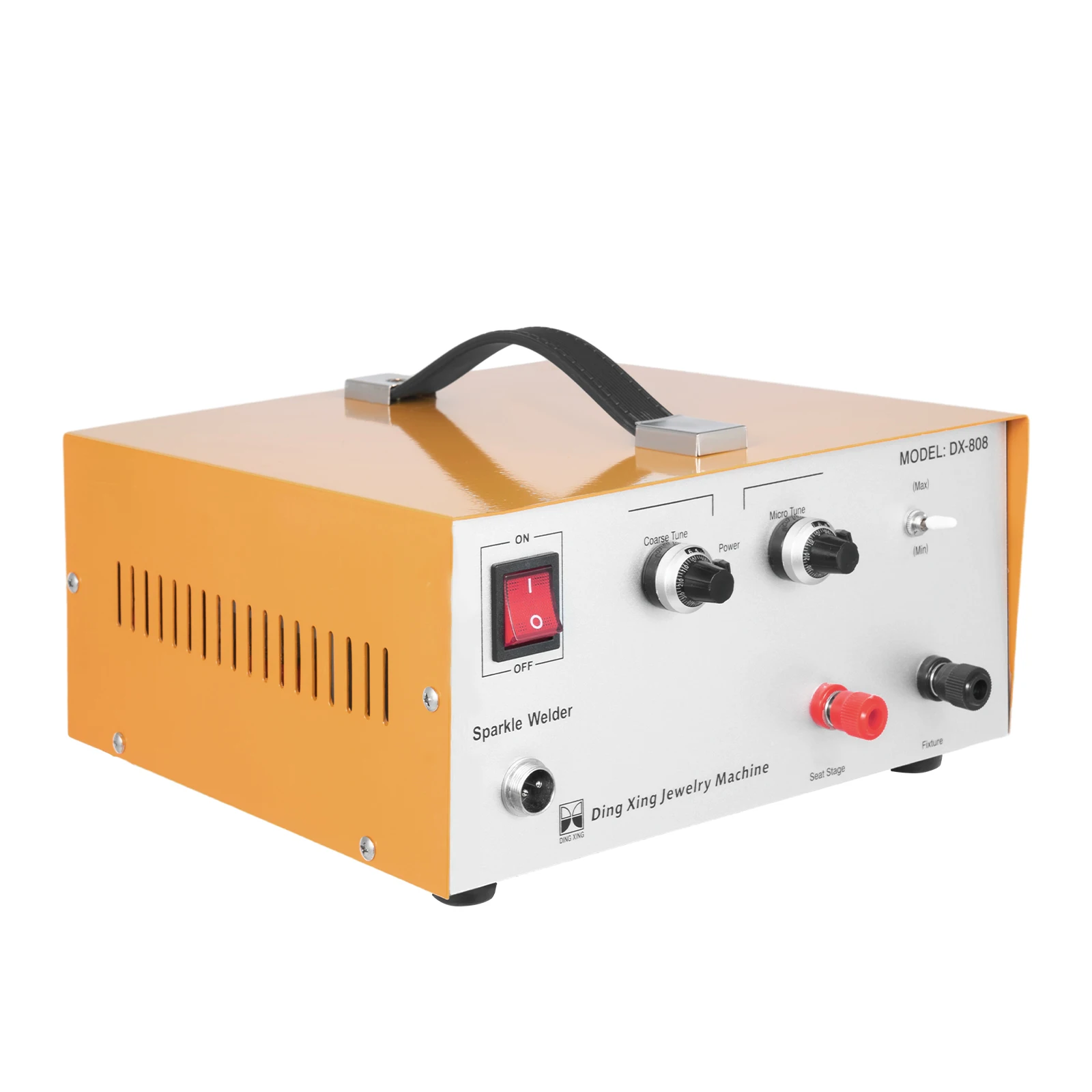 110V 80A Jewelry Spot Welder, Plasma Pulse Welding Machine With 1-9 Level Adjustment, Handheld Welding Gun For Gold Silver Ring Repair, US Plug