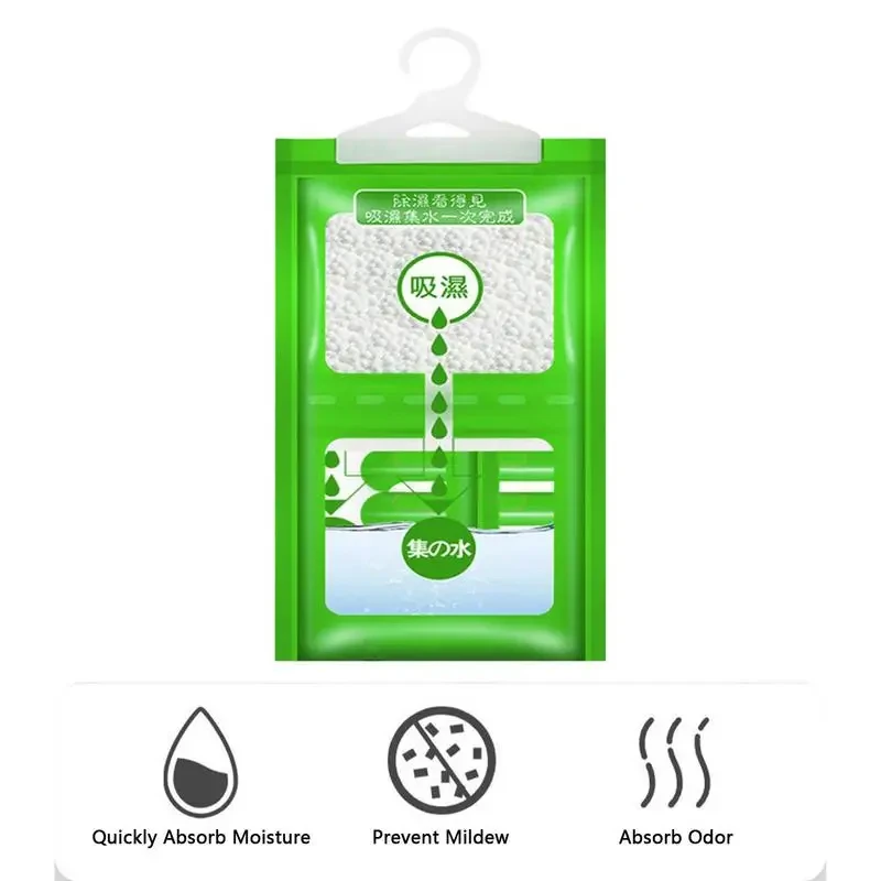 Lemari pakaian dapat digantung, tas dehumidifikasi tahan kelembapan, tas menyerap kelembapan kelembapan, anti lembab, ramah lingkungan