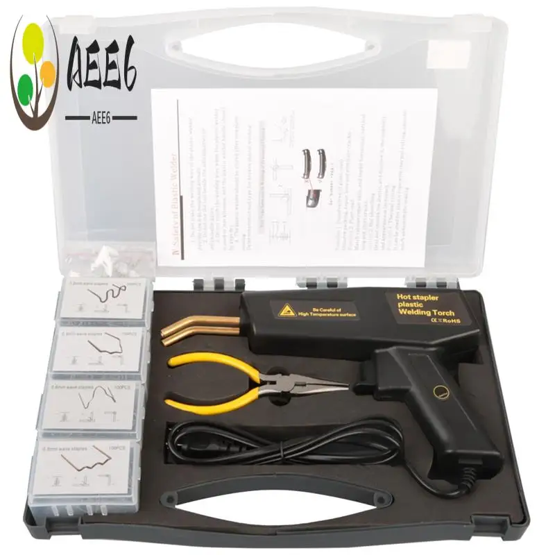 

AEE6-120W Hot Stapler Plastic Welding Machine Car Bumper Repair Kit Hot Staple Machine Car Bumper Crack Repair Tools