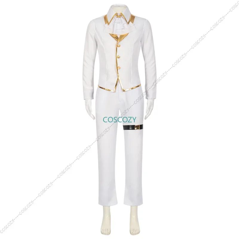 Anime Blue Lock Nagi Seishirou Team White Uniform Cosplay Costume Bachira Meguru Wig Men's Handsome Suit