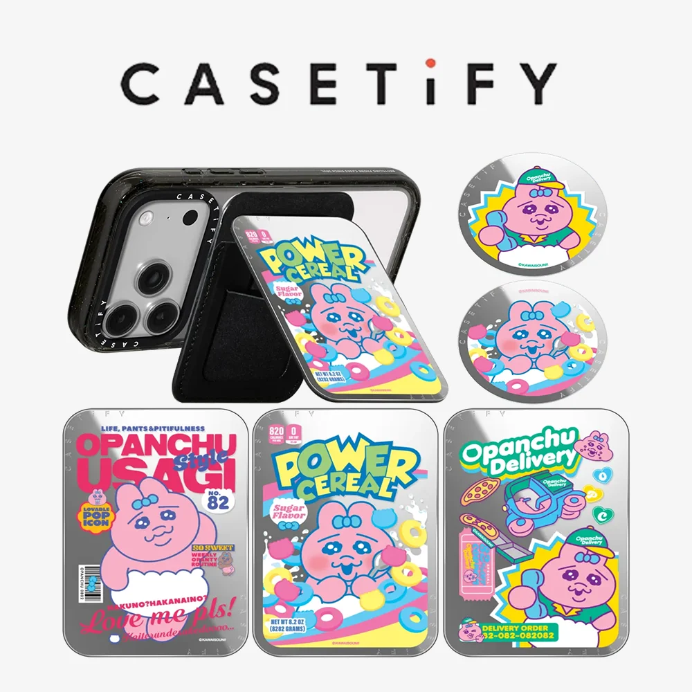 CASETiFY Opanchu Usagi Cartoon Series Magnetic Phone Holder Card Pack for iPhone17 16 15 14 13 12 11 for Samsung S25 S26 A57 A36