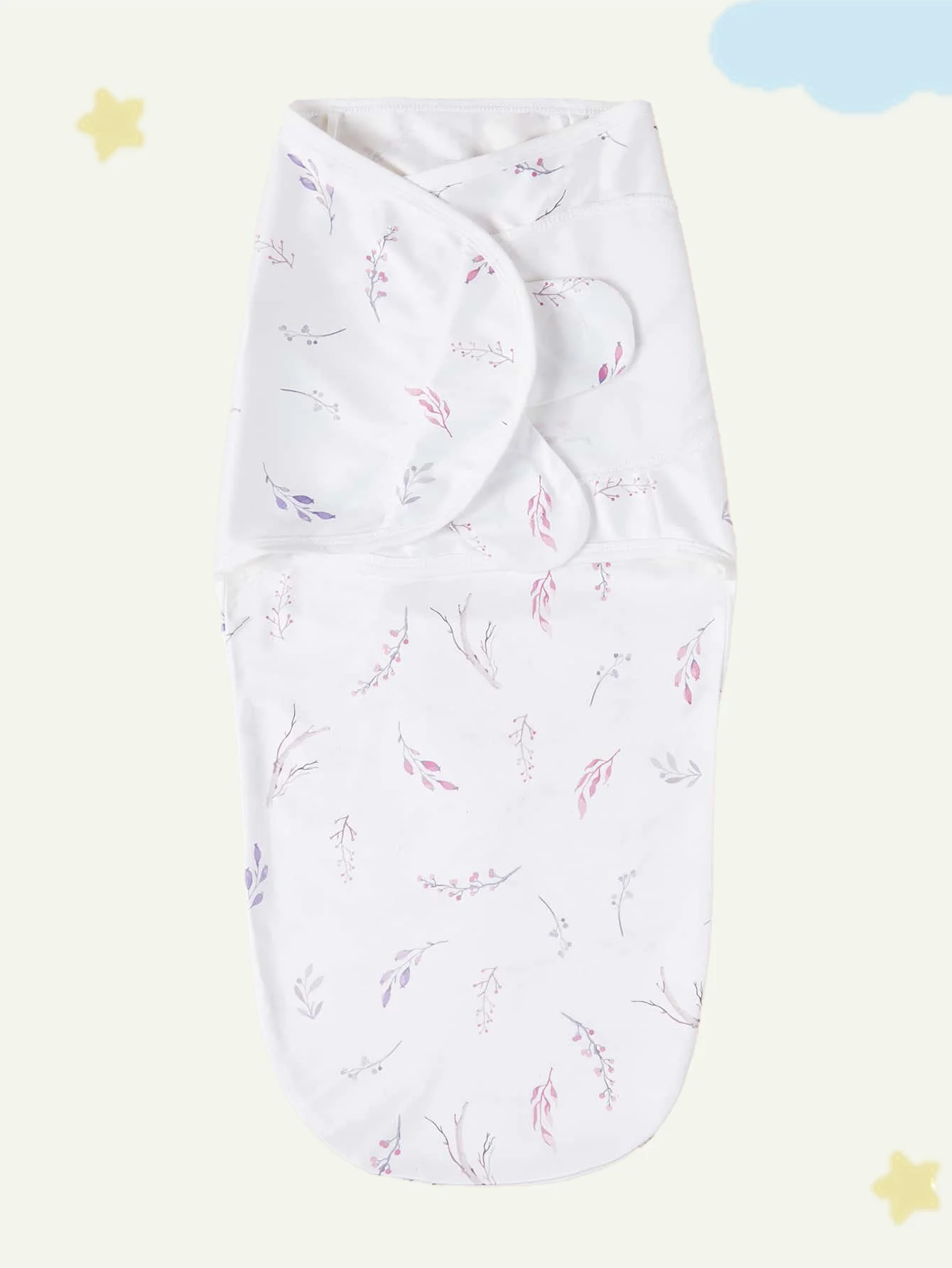 

Baby Plants Pattern Swaddling Blanket