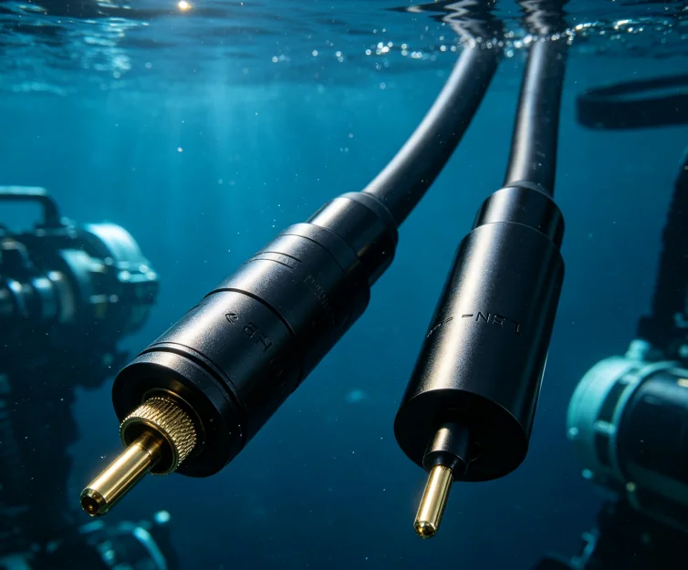 MCIL2FM Subsea Circular Hermaphroditic Connector Waterproof Plug for ROV Camera
