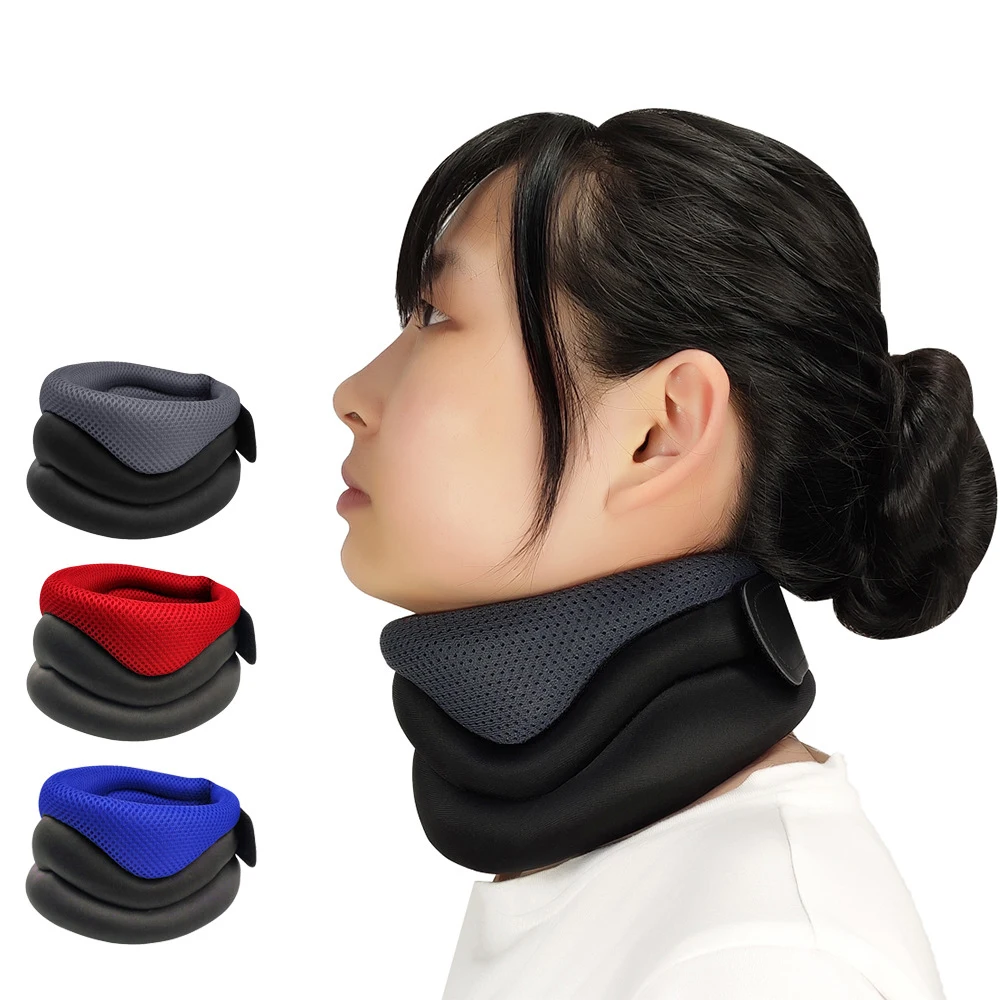 

Cervical Traction Pillow Neck Support Posture Corrector Collar For Pain Relief Neck Stretcher Brace Shape Pillow Home Use