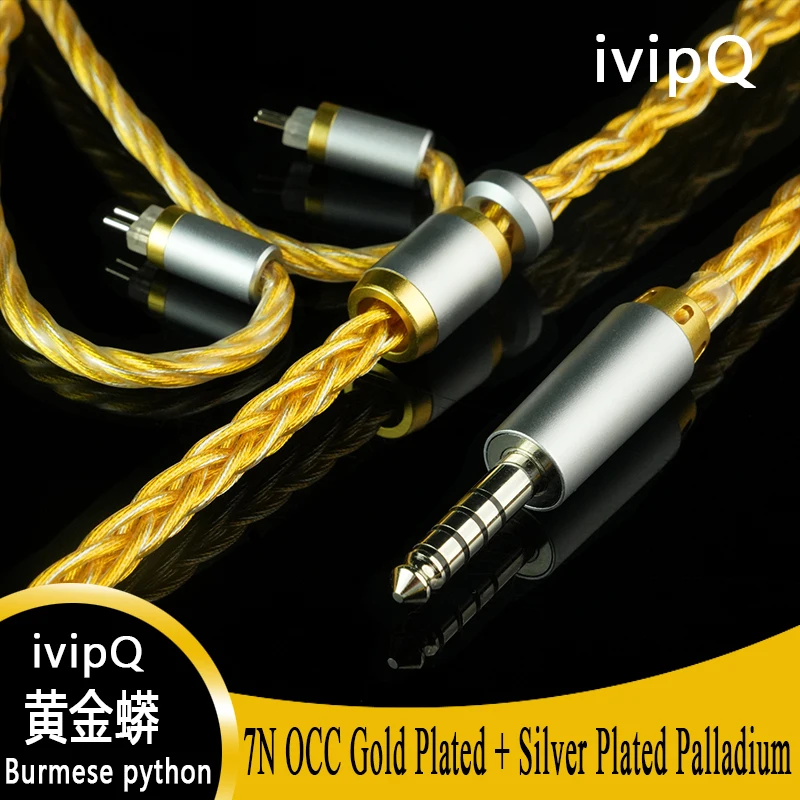 IvipQ-Burmese Python 7N OCC Gold Plated+Silver Plated Palladium