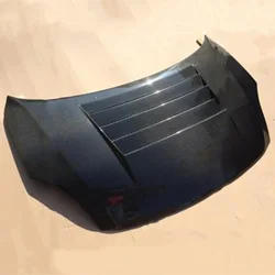 Body Kit Carbon Fiber Engine Cover Hood for Suzuki Swift Convert VF Style Light Weight Bonnet Car Accessories