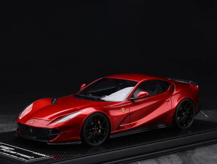 DM 1:18 Novitec 812 Superfast Limited to 30 Pieces Simulation Resin Static Car Model Toys Gift