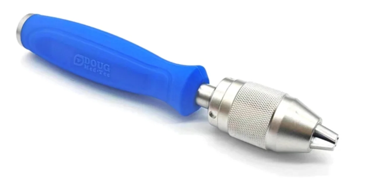 Pet-specific Self-locking Hollow Stainless Steel Manual Hand Drill for Surgery